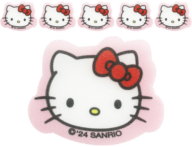 뷰티홈 산리오 캐릭터즈 헤어고정시트 2p, 3개, 헬로키티