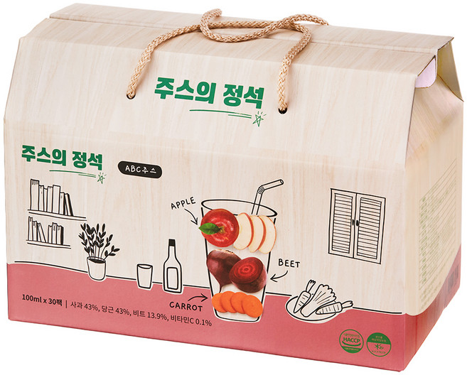 주스의정석 ABC주스, 100ml, 30개