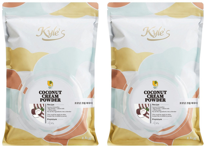 Kyle's 椰漿粉, 1kg, 1入, 2個