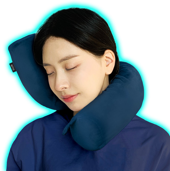 지티스 기내용 여행용 목베개 목쿠션