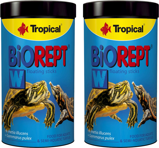 波蘭 Tropical 新高蛋白烏龜成長飼料 UT11365, 500ml, 2罐