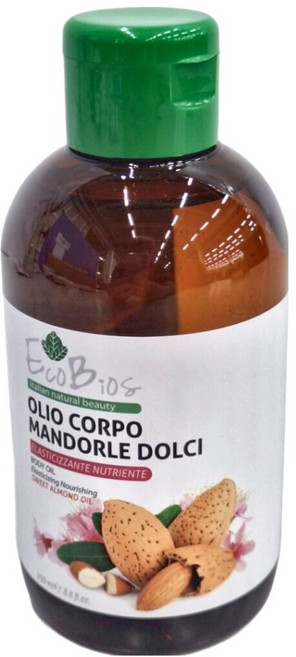 EcoBiOs 甜杏仁身體油 250ml 義大利製造, 1瓶