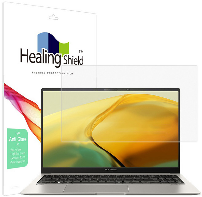 힐링쉴드 에이수스 젠북 15 OLED UM3504 저반사 라이트 액정보호필름, 1세트