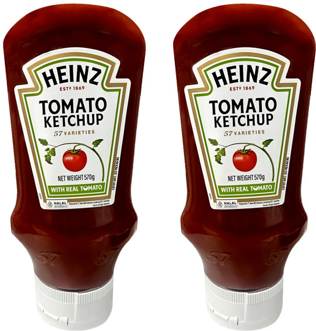 HEINZ 亨氏 蕃茄醬, 570g, 2罐