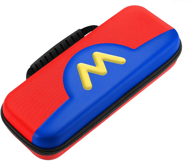 닌텐도 스위치 마리오 케이스, 레드 + 블루, 1개