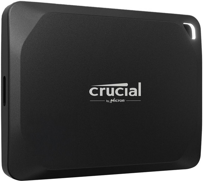 Micron 美光 crucial X10 Pro 外接式SSD硬碟, 黑色, 4TB