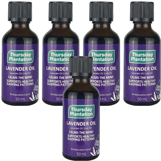Thursday Plantation 星期四農莊 精油 薰衣草, 50ml, 5瓶