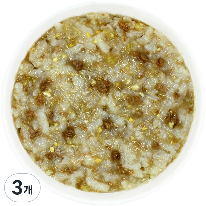 짱죽 실온이유식 후기 진밥 11개월부터 한우콩나물진밥, 혼합맛, 160g, 3개