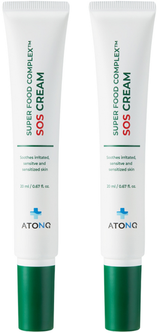 아토앤오투 에스오에스 크림, 20ml, 2개