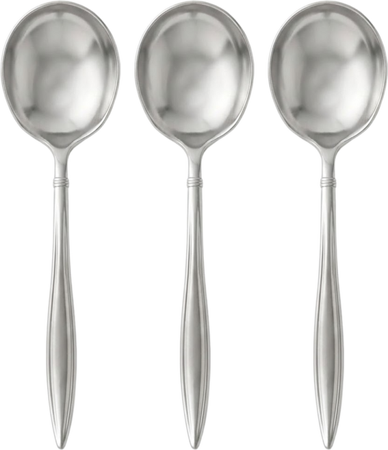 MiyAco 米雅可 經典316不銹鋼大方匙, 3入, 單色
