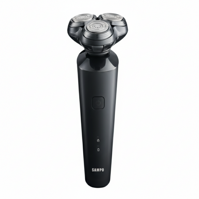 SAMPO 聲寶 4D水洗式三刀頭電鬍刀, EA-Z2132WL, 黑色