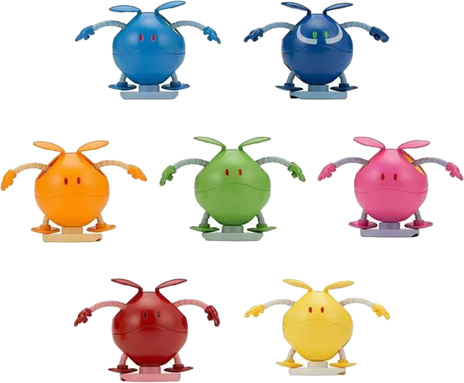 BANDAI 轉蛋 扭蛋 等待中機動戰士鋼彈 哈囉Haro排排隊 全7種, 1組