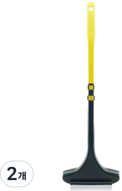 소르트잇 올인원 방충망 창문 틈새 청소 브러쉬, 옐로우, 2개