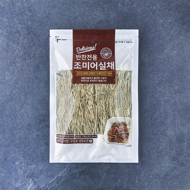 해맑은푸드 반찬전용 조미 어실채, 1개, 150g