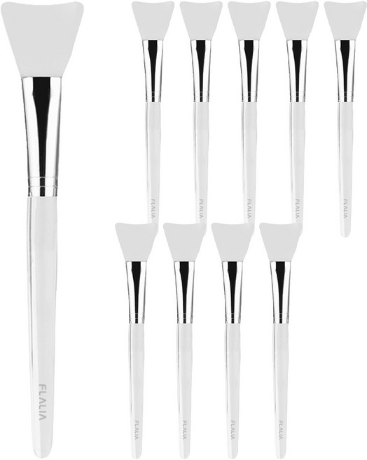 플라리아 실리콘 팩 브러쉬, 10개