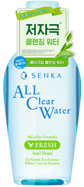 센카 올 클리어 미셀라 포뮬러 프레시 N 클렌징 워터, 230ml, 1개