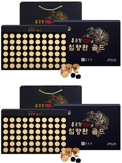 종근당 침향환 골드, 225g, 2개