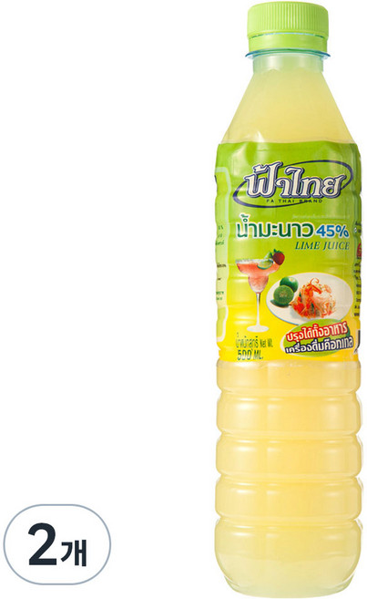 라임쥬스, 500ml, 2개