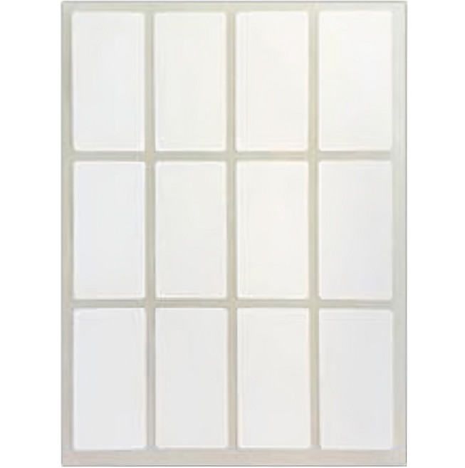 블루마토 PP 사각 라벨2 스티커 견출지, C, 10개입, 5개