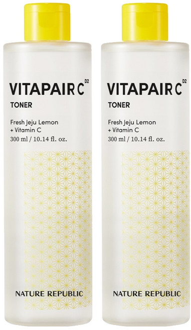 NATURE REPUBLIC Vita Pair C 化妝水, 2個, 300ml
