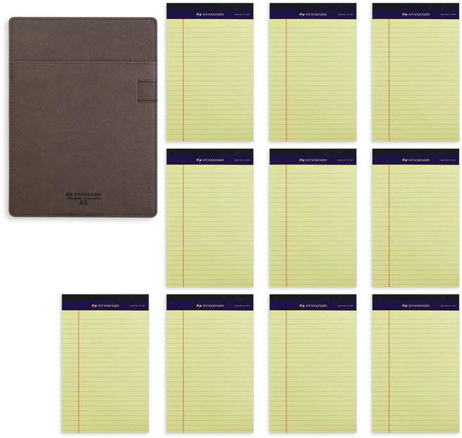 標準墊板 A5 + Legal Pad 10p, 米色(墊板), 混色(Legal Pad), 1套