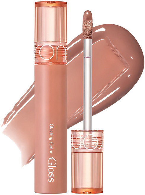 롬앤 글래스팅 컬러 글로스 립틴트, 02 너티베이그, 1개