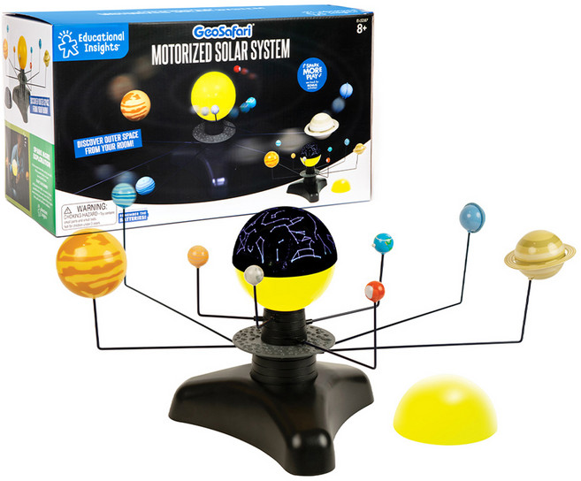 에듀케이셔널인사이츠 NEW 태양계 모형 세트 EDI5287, 혼합 색상, 1개