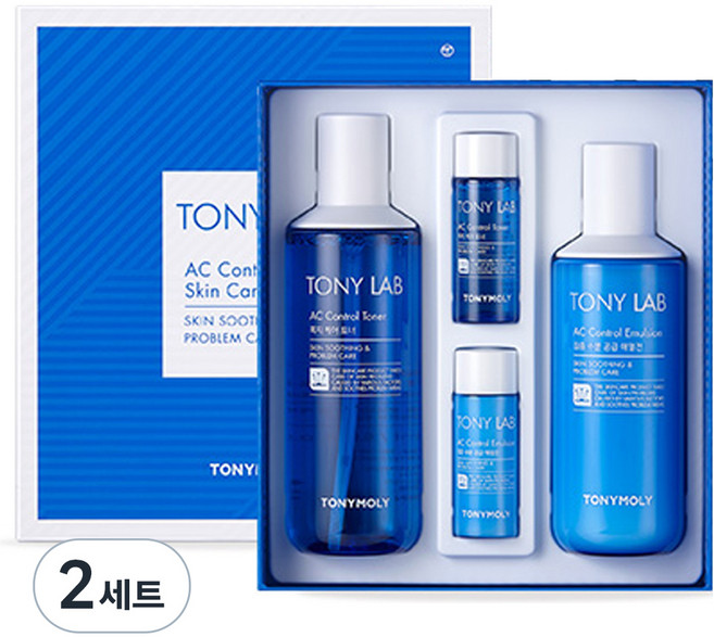 토니모리 토니 랩 에이씨 컨트롤 스킨케어 2종 세트, 2세트