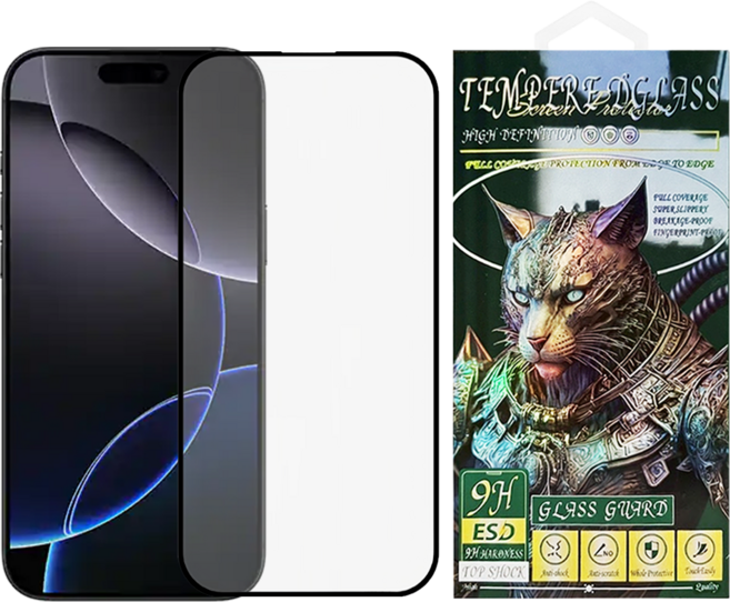 LY 立元 智慧型手機 鋼化膜 螢幕保護貼 iPhone 16 Pro Max 鑽石級 防指紋 磨砂 1個