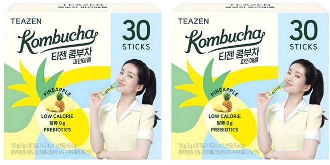 티젠 파인애플 콤부차, 5g, 30개입, 2개