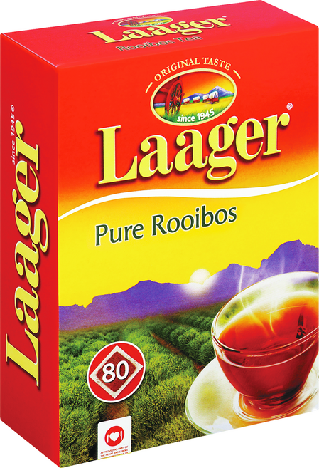 Laager 南非國寶茶 博士茶, 80入, 1盒, 2.5g