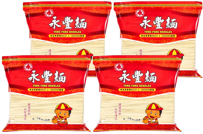 源永豐食品 麵條, 1.8kg, 4袋