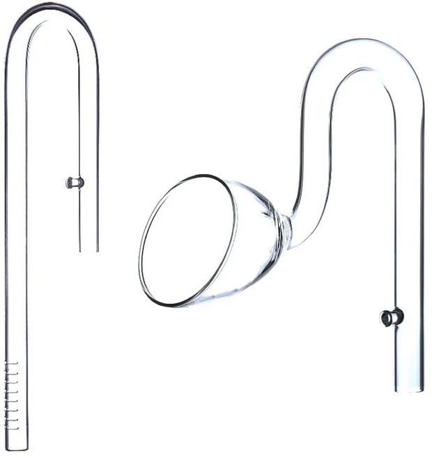 ISTA 伊士達 玻璃進出水口 外置過濾器 IF-731 16mm 魚缸過濾配件, 1組