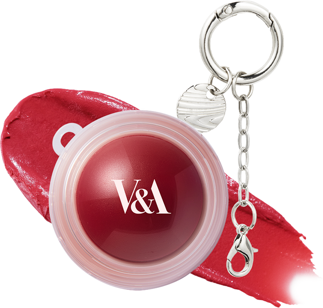 VnABeauty 氛圍光感罐腮紅鑰匙圈 6g, 1個, 04 紅寶石光澤