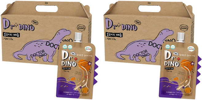 오가닉디노 닥터디노 달여만든 도라지 배즙, 100ml, 40개