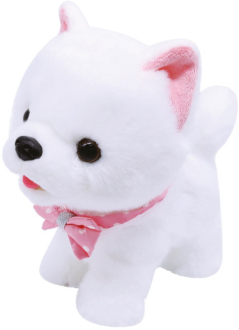 아장아장 걸어가는 아기 봄이 작동 동물인형, 28cm, 혼합색상, 1개