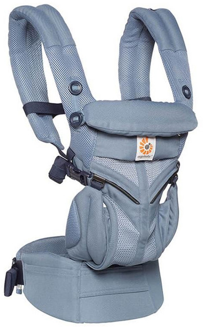 ergobaby OMNI 全階段四式360背帶 透氣款, 牛津藍