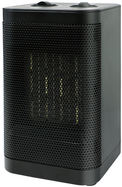 YAMASAKI 山崎 時尚陶瓷電暖器, 黑色, SK-002PTC