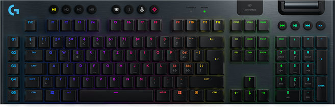 logitech G 羅技G 無線RGB機械式遊戲鍵盤 原廠保固, 石墨黑, Y-R0069, 黑軸