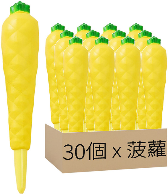 捏捏樂紓壓筆 0.5mm, 菠蘿, 30個