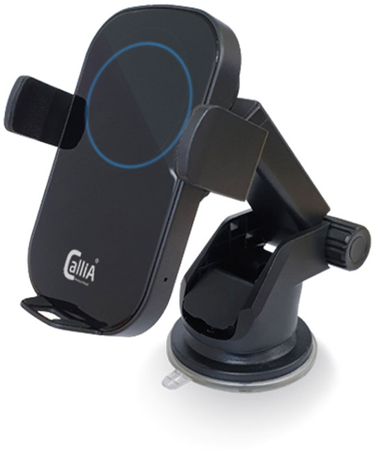 CalliA 차량용 고속 무선 충전 거치대 SG-520D, 1개