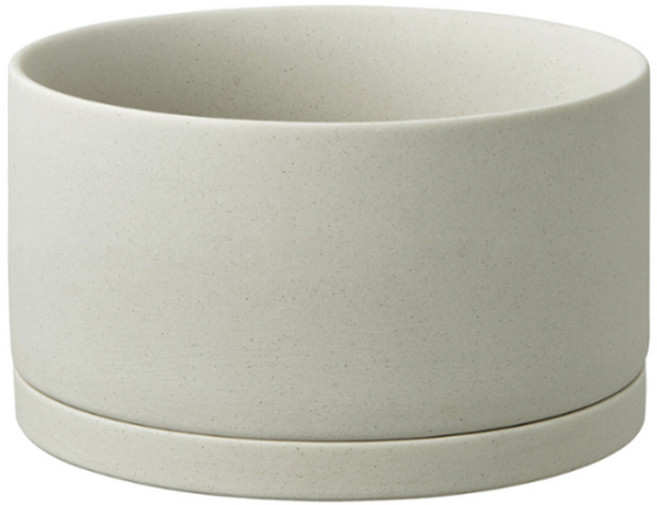 KINTO PLANT POT 191 陶瓷花盆, 大地灰, 1個