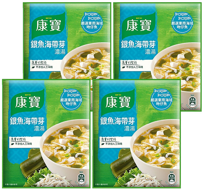 Knorr 康寶 濃湯銀魚海帶芽, 37g, 4包