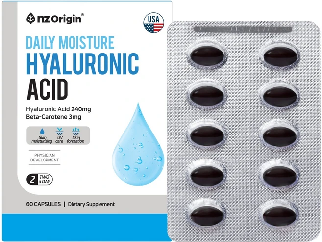 엔젯오리진 데일리 모이스처 히알루론산, 60정, 1개 - 쿠팡