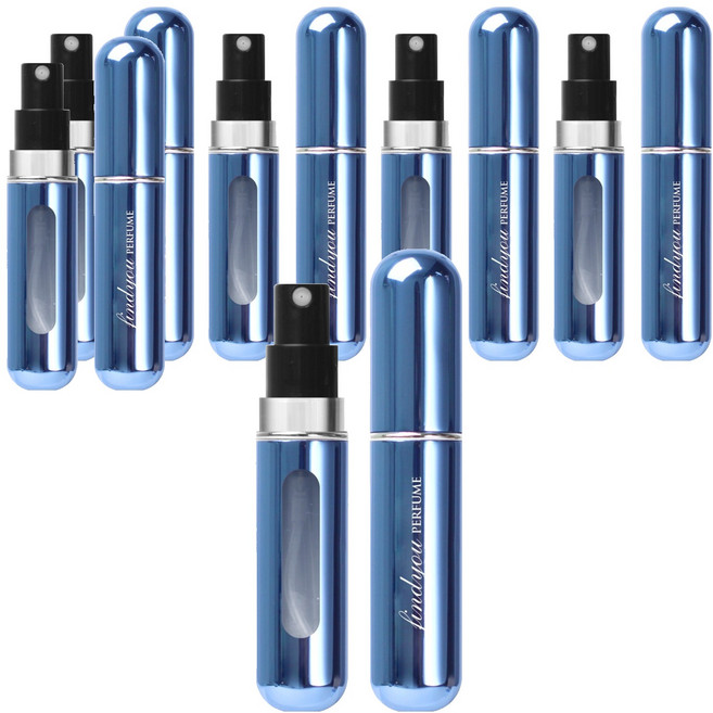 파인듀 향수 공병 5ml, 블루 유광, 6개