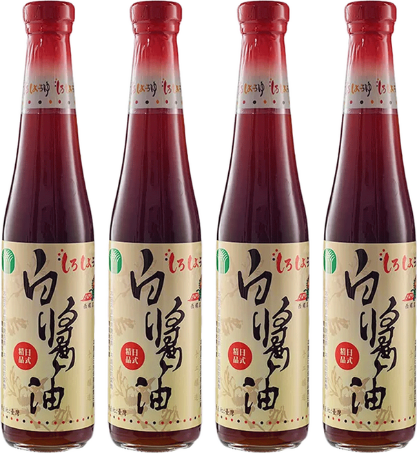 西螺鎮農會 白醬油, 400ml, 4瓶