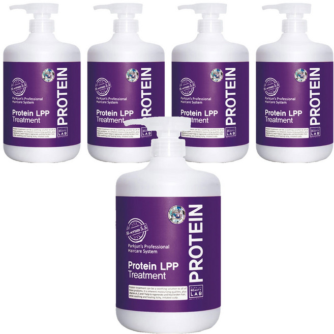 PARKJUN BEAUTY LAB LPP 蛋白質護髮素 白麝香, 1L, 5個