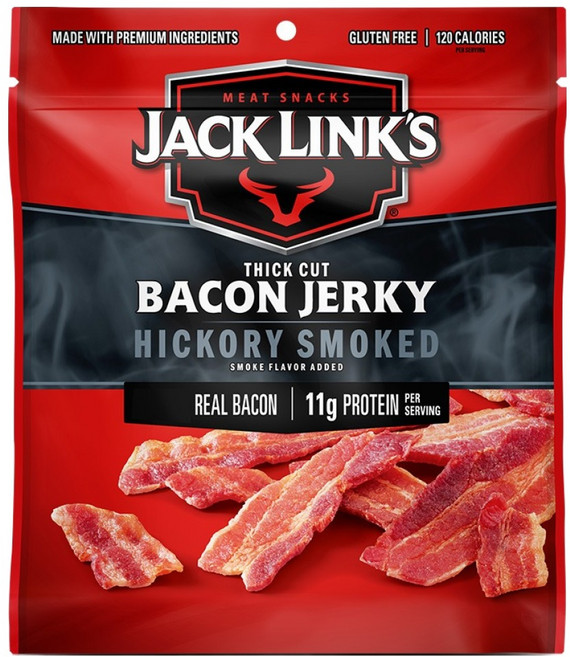 잭링크스 히코리우드 스모크 베이컨 저키, 71g, 1개