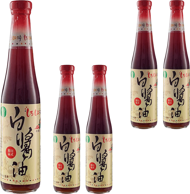 西螺鎮農會 白醬油, 400ml, 5瓶