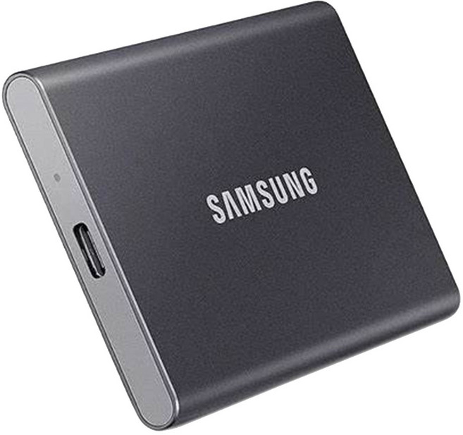 SAMSUNG 三星 T7 Type-C USB 3.2 Gen 2 外接式ssd固態硬碟, 深空灰, 1TB